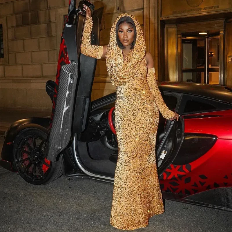 Best Deals party dressGlitter Gold Mermaid Elegant Prom Dresses Long Sleeves Sequins Sparkly Women Special Occasion Party Evening Gowns Custom Made Best Deals party dressGlitter Gold Mermaid Elegant Prom Dresses Long Sleeves Sequins Sparkly Women Special Occasion Party Evening Gowns Custom Made