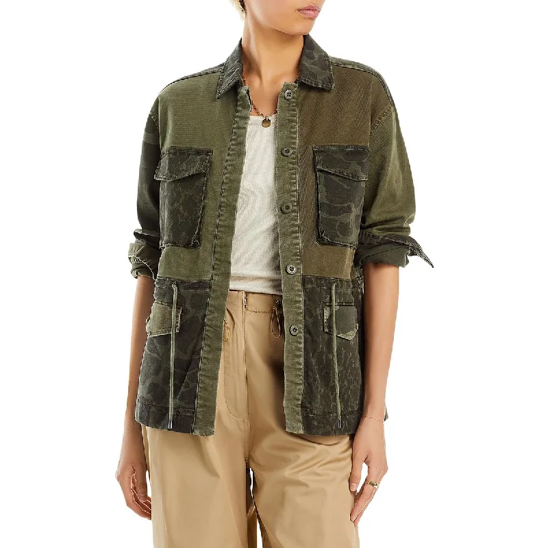 Don’t Miss Out premium puffer coatEvan Womens Camouflage Collar Denim Jacket