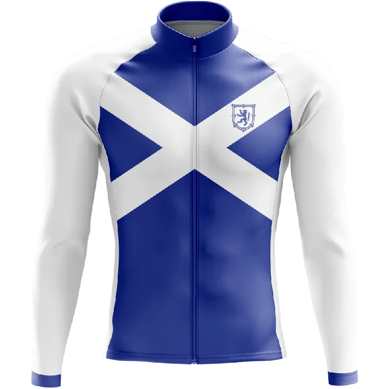 Can't Miss bold workout sweatshirtScotland V2 Elite Long Sleeve Cycling Jersey