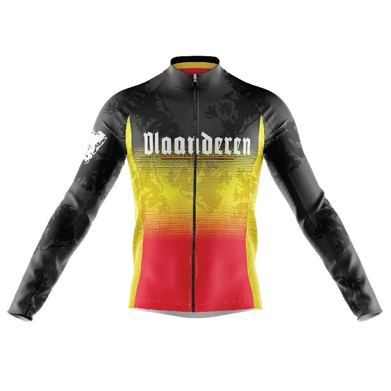 high-performance athletic hoodieVlaanderen Flanders S4 Long Sleeve Cycling Jersey