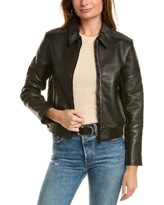 modern outerwearThe Kooples Leather Jacket