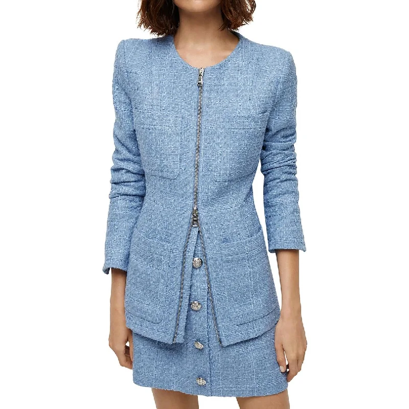 Doorbuster Deal outdoor adventure coatAgni Dickey Womens Tweed Suit Separate Collarless Blazer Doorbuster Deal outdoor adventure coatAgni Dickey Womens Tweed Suit Separate Collarless Blazer