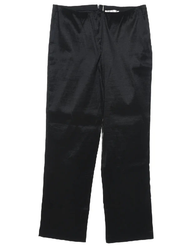Referral Discount faux fur coatHigh Waist Black Classic Trousers - W32 L29