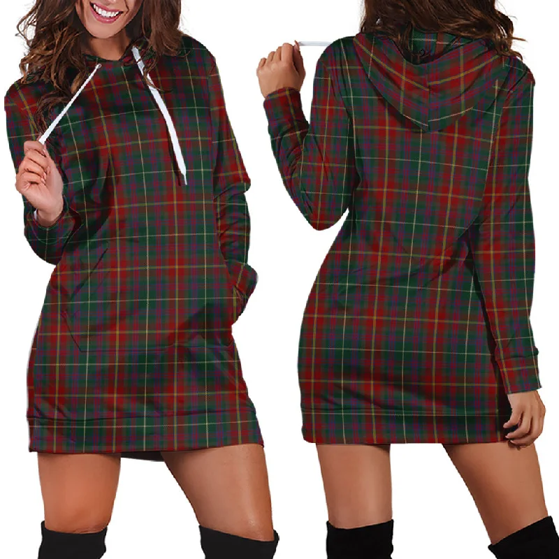 TIME-Limited Offer Meath County Ireland Tartan Hoodie Dress