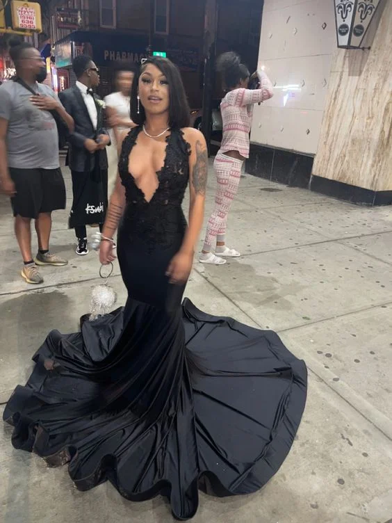 Epic Deals elegant dressSexy Black Sleeveless Mermaid Prom Dress,Black Evening Gown Y6491 Epic Deals elegant dressSexy Black Sleeveless Mermaid Prom Dress,Black Evening Gown Y6491