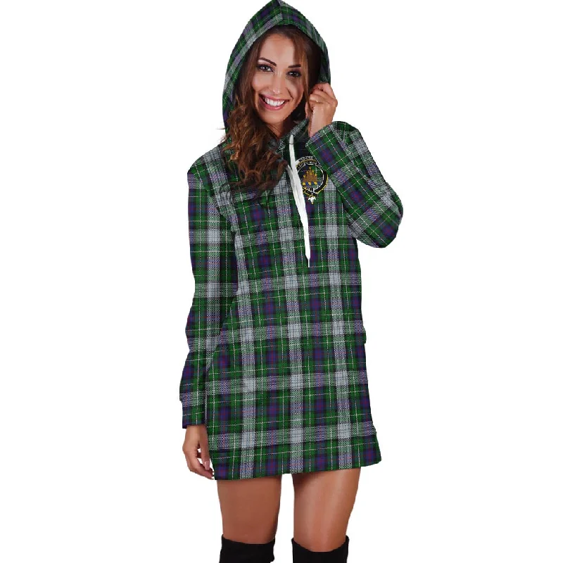 Don’t Miss Out MacKenzie Dress Tartan Hoodie Dress with Family Crest