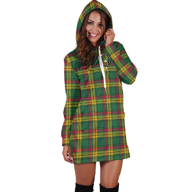 Price Drop MacMillan Old Ancient Tartan Hoodie Dress with Family Crest