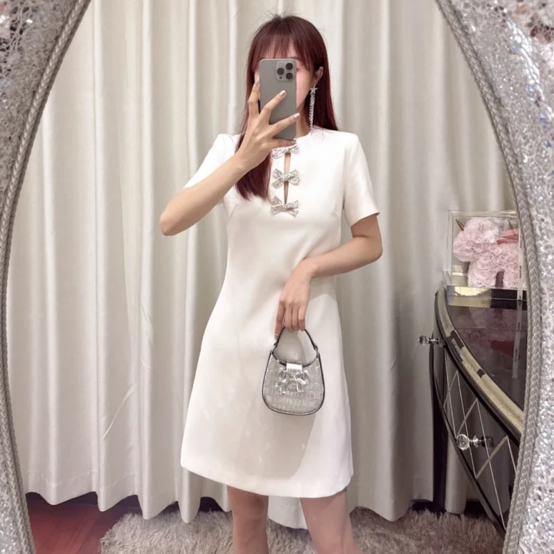 Best Deals boho-chic dressCommuting Elegant Slimming Work High Sense Elegant Short Sleeve A- Line Dress Best Deals boho-chic dressCommuting Elegant Slimming Work High Sense Elegant Short Sleeve A- Line Dress
