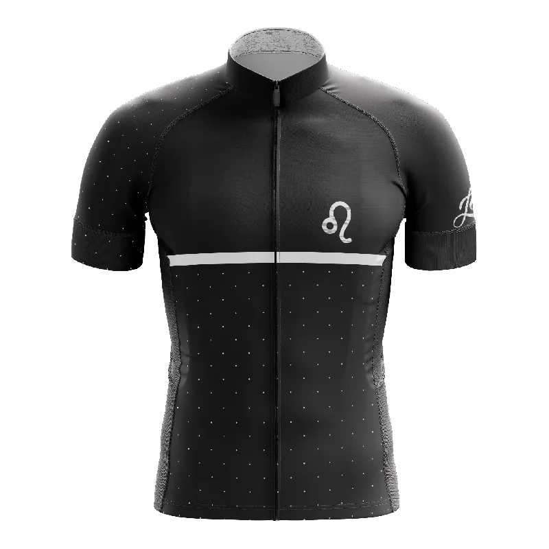 warm athletic hoodieLeo Short Sleeve Cycling Jersey