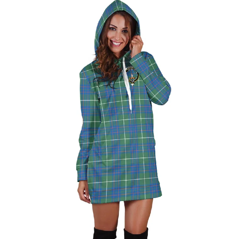 Today’s Deal MacIntyre Hunting Ancient Tartan Hoodie Dress with Family Crest