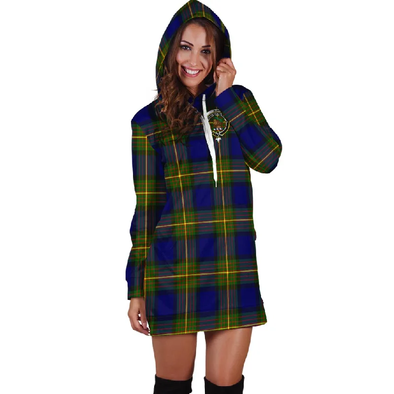 Price Rollback Muir Tartan Hoodie Dress with Family Crest