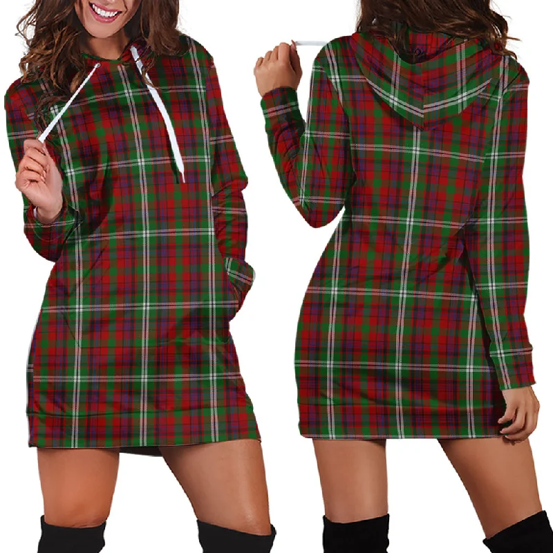 Price Fest Maguire Tartan Hoodie Dress