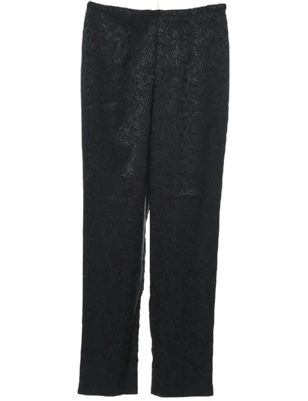 Paisley Pattern Trousers - W30 L29