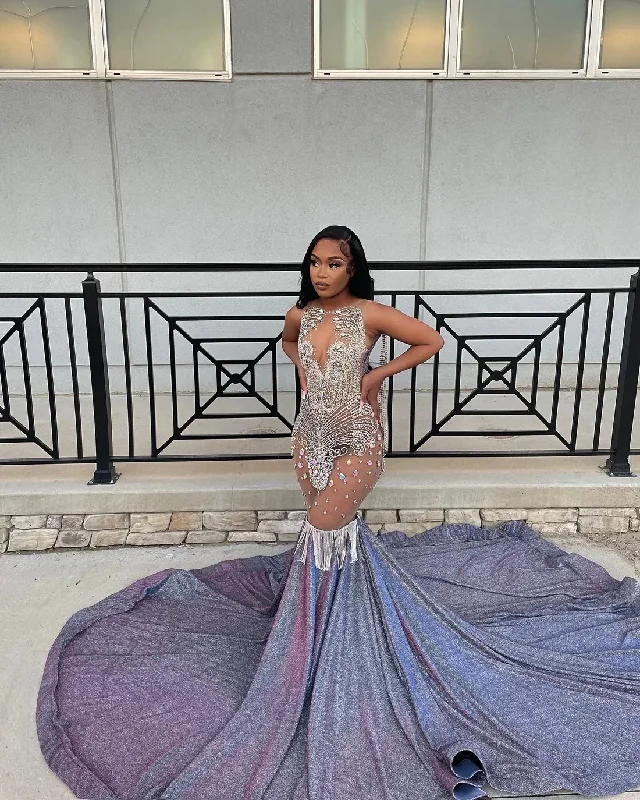 Early Access wool dressLilac Sparkly Diamond Long Prom Dresses For Black Girls Sequins Birthday Party Dresses African Mermaid Evening Gown Robe De Early Access wool dressLilac Sparkly Diamond Long Prom Dresses For Black Girls Sequins Birthday Party Dresses African Mermaid Evening Gown Robe De