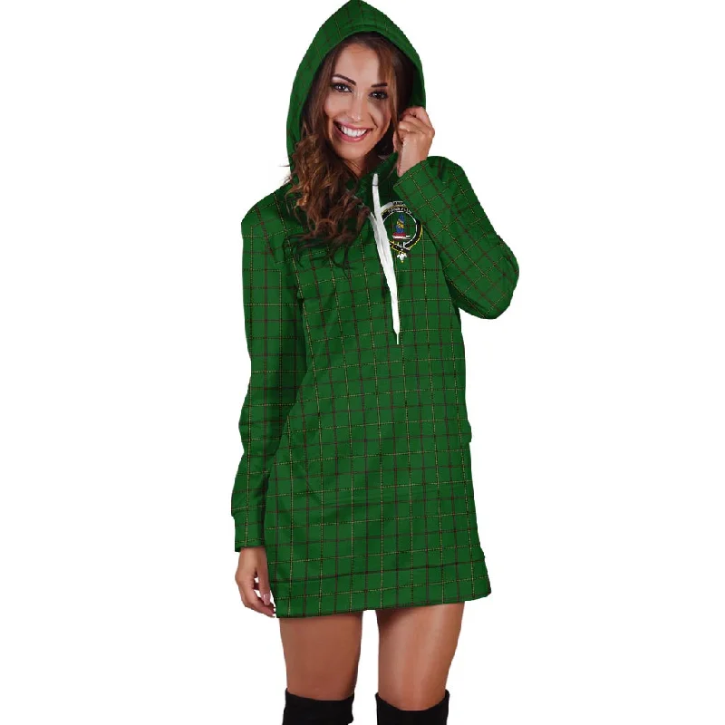 Buy Now Mar Tribe Tartan Hoodie Dress with Family Crest