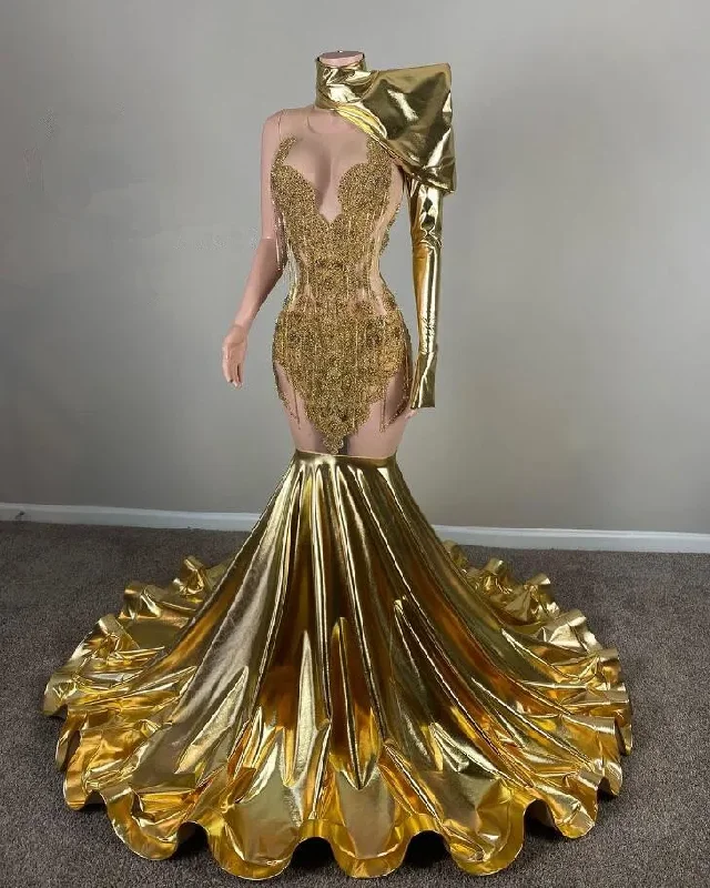 Unbeatable Prices spaghetti strap dressGold Sparkly Long Evening Pageant Ceremony Dresses for Black Girl Luxury Diamond Crystal Tassel Prom Birthday Party Dress Unbeatable Prices spaghetti strap dressGold Sparkly Long Evening Pageant Ceremony Dresses for Black Girl Luxury Diamond Crystal Tassel Prom Birthday Party Dress