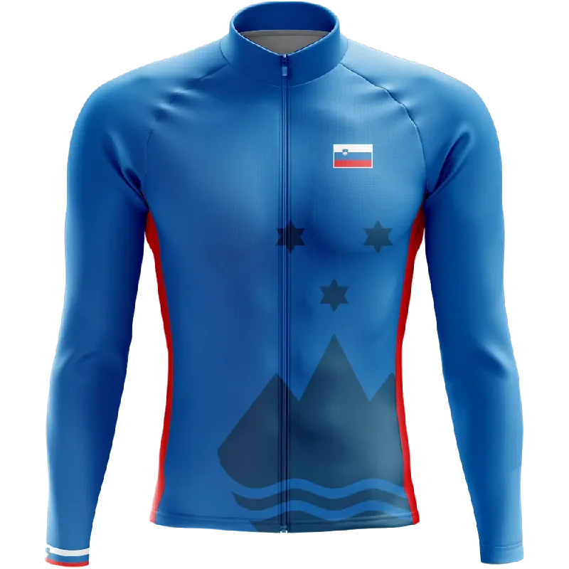 Big Discounts luxe gym hoodieSlovenia Elite Long Sleeve Cycling Jersey