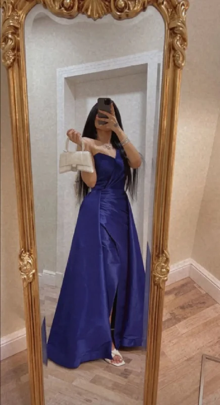 Bargain Prices flowy maxi dressElegant Blue Evening Dress,Blue Gala Dress Y5667