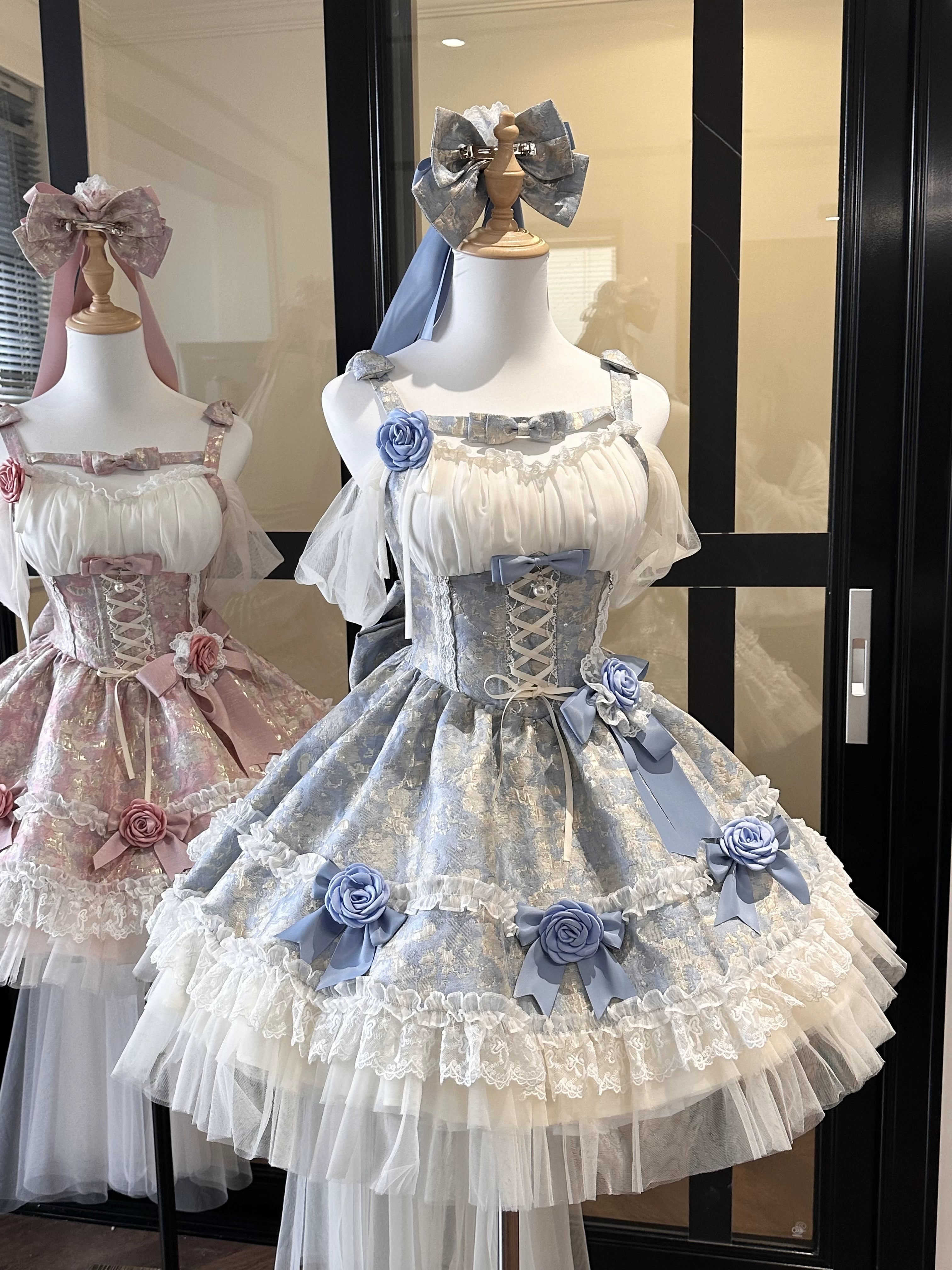 Price Rollback office dressPlatycodon House~Sweet Lolita JSK Dress Jacquard Dress for Summer Spring Price Rollback office dressPlatycodon House~Sweet Lolita JSK Dress Jacquard Dress for Summer Spring