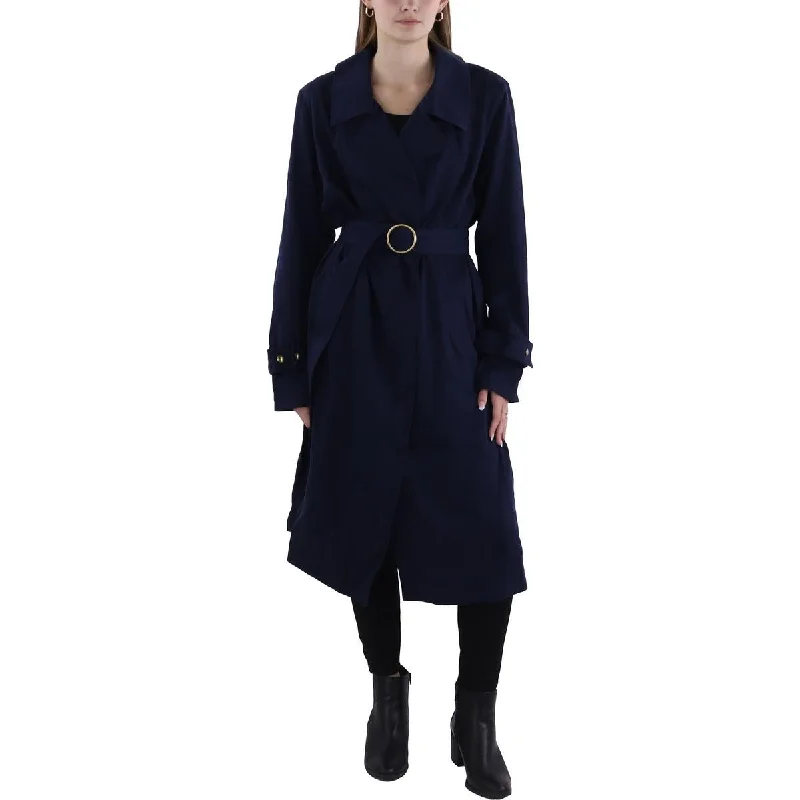 tailored blazer coatWomens Tencel Long Trench Coat