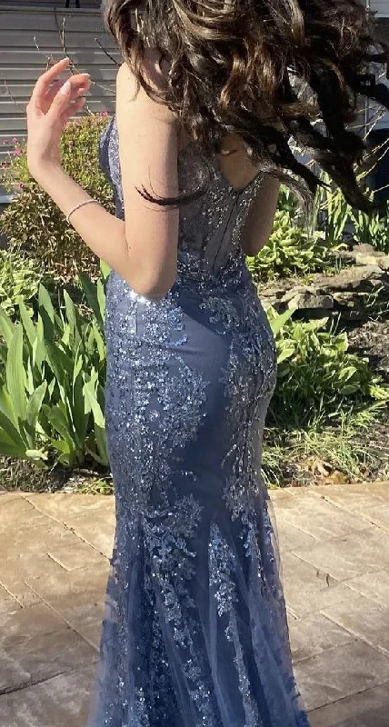 Best Bargains boho dressElegant Mermaid V Neck Prom Dress,Formal Gown Y7197