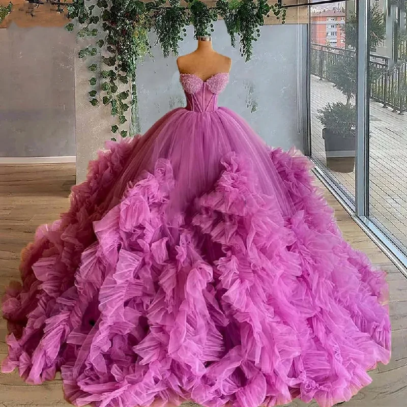 wrap-around dressAmazing Puffy Tulle Women Prom Dress Long Ball Gown Extra Fluffy Formal Party Dresses for Photo Shoot Event Gala Gowns