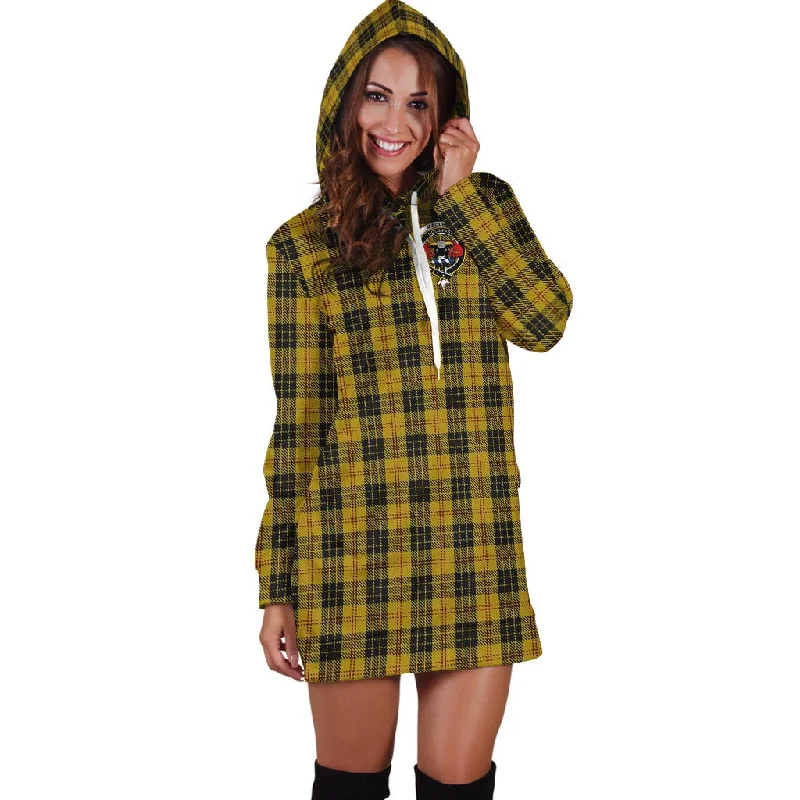 Extra Discounts MacLeod Tartan Hoodie Dress with Family Crest