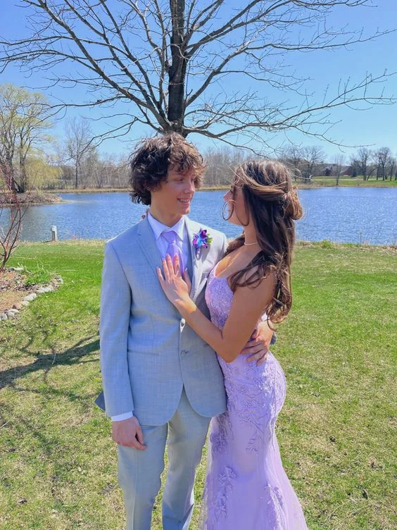 Early Access minimalistic dressElegant Purple Mermaid Lace Appliques Prom Dress,Purple Graduation Dress Y6703 Early Access minimalistic dressElegant Purple Mermaid Lace Appliques Prom Dress,Purple Graduation Dress Y6703