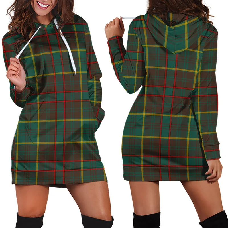 Bargain Blast Ontario Province Canada Tartan Hoodie Dress