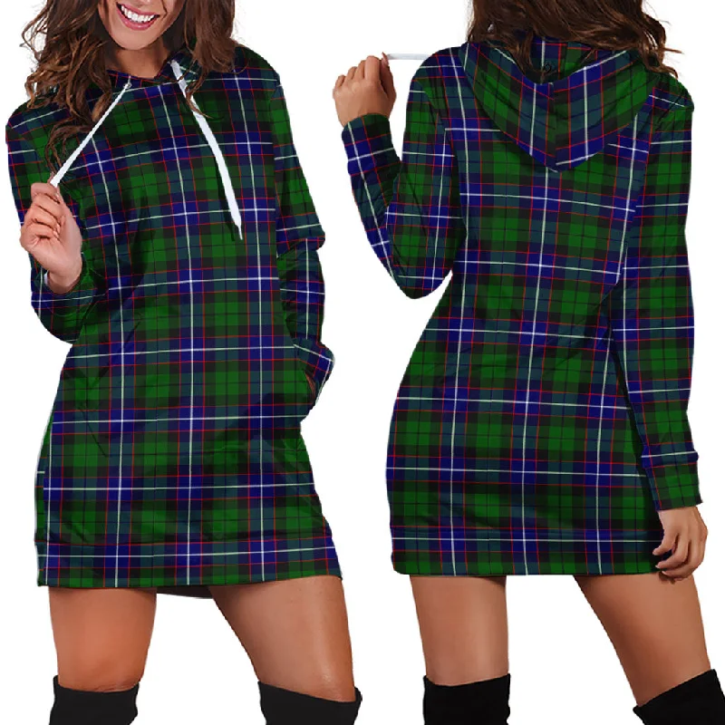 Markdowns Russell Modern Tartan Hoodie Dress