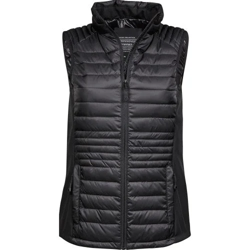 trendy bomber coatTee Jays Womens/Ladies Crossover Quilted Gilet