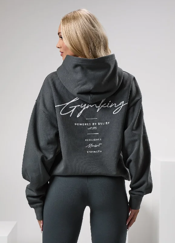Special Price stylish sports hoodieGym King Reset Oversized Fleece Hood - Green Smoke Special Price stylish sports hoodieGym King Reset Oversized Fleece Hood - Green Smoke