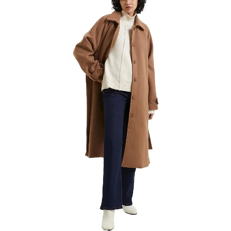 Buy Now classic jacketFawn Felt Womens Wool Blend Midi Long Coat