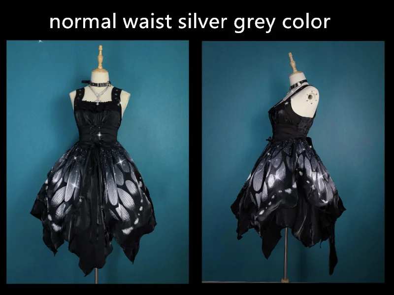 silver grey normal-waist(short)