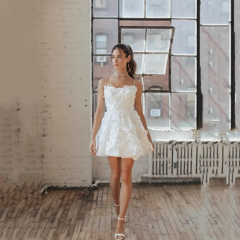 Deal Alert casual dressMorden White Satin Shor Wedding Dress Sexy Strapless Spaghetti Strap Elegant Dresses For Women 2024 Pleat Flower Bcakless Gowns Deal Alert casual dressMorden White Satin Shor Wedding Dress Sexy Strapless Spaghetti Strap Elegant Dresses For Women 2024 Pleat Flower Bcakless Gowns