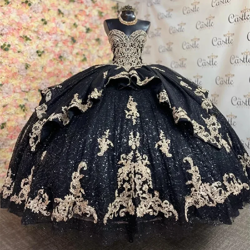 Special Offer fitted cocktail dressGothic Black Gold Quinceanera Dresses Sweetheart Ball Gown Princess Birthday Gown Lace-Up Birthday Sweet 16 vestidos de 15 Special Offer fitted cocktail dressGothic Black Gold Quinceanera Dresses Sweetheart Ball Gown Princess Birthday Gown Lace-Up Birthday Sweet 16 vestidos de 15