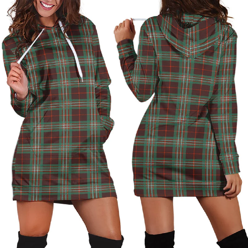 Super Bargain Scott Brown Ancient Tartan Hoodie Dress
