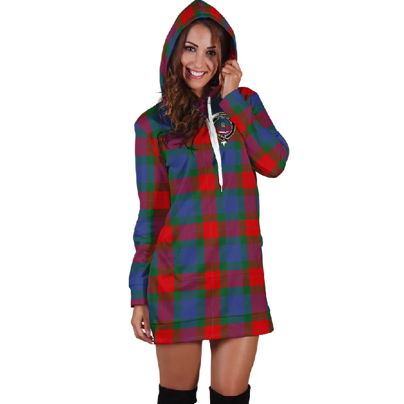Big Discounts Mar Tartan Hoodie Dress with Family Crest